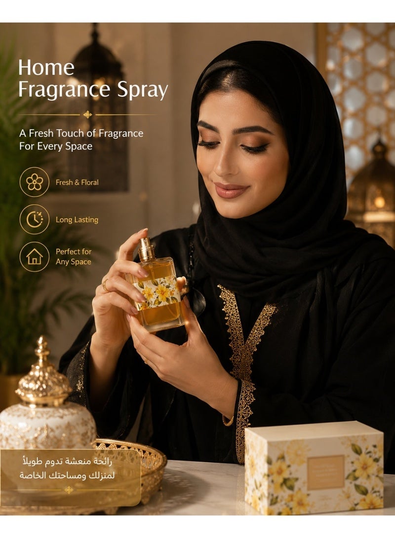 Yellow Flower Inspired Aroma Oil, Fresh Floral Scent, Long-Lasting - Image 3