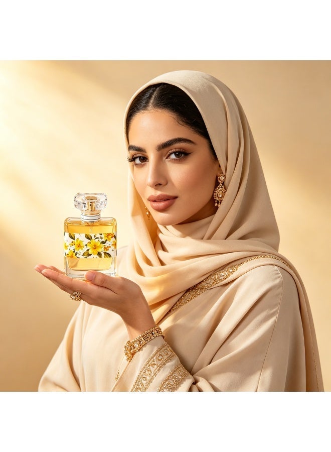Yellow Flower Inspired Aroma Oil, Fresh Floral Scent, Long-Lasting - Image 4