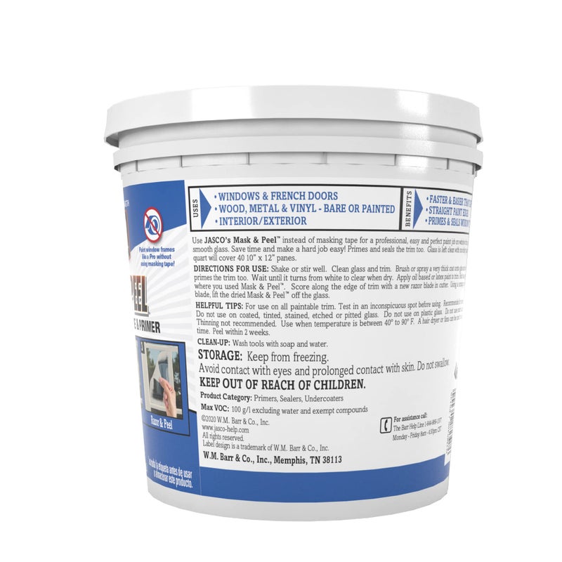 JASCO Liquid Mask & Peel, Liquid Masking Tape, 1 Quart - Image 4