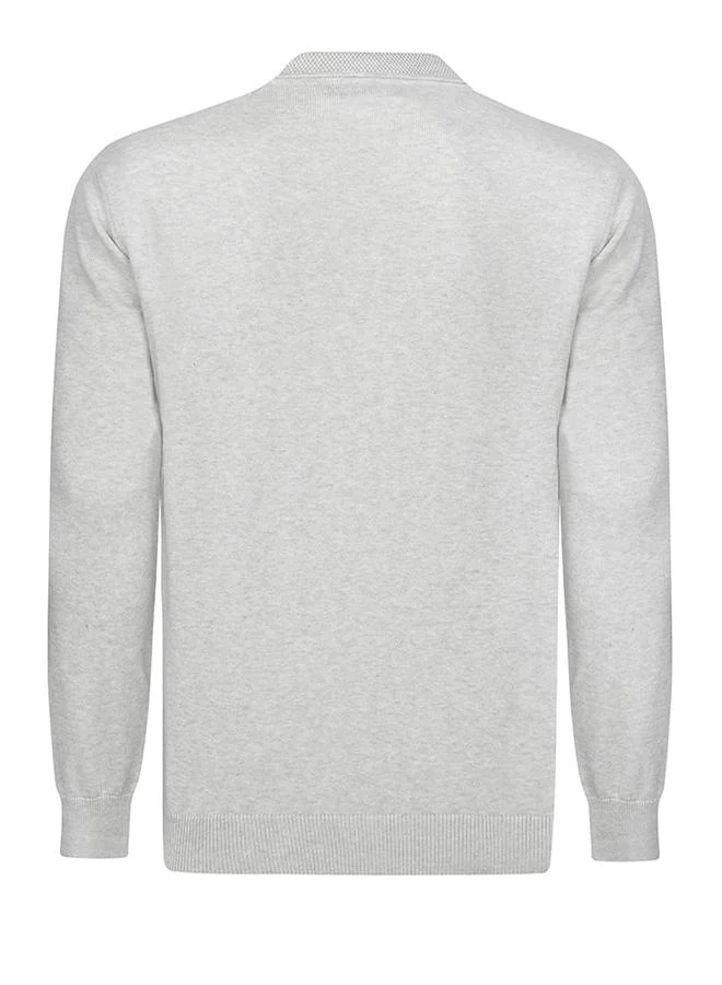 فيليكس هاردي Pullover with Polo Collar