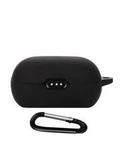 Generic Silicone Portable Scratch Shock Resistant Cover with Carabiner for Anker Soundcore Life Note 3 (Black) 