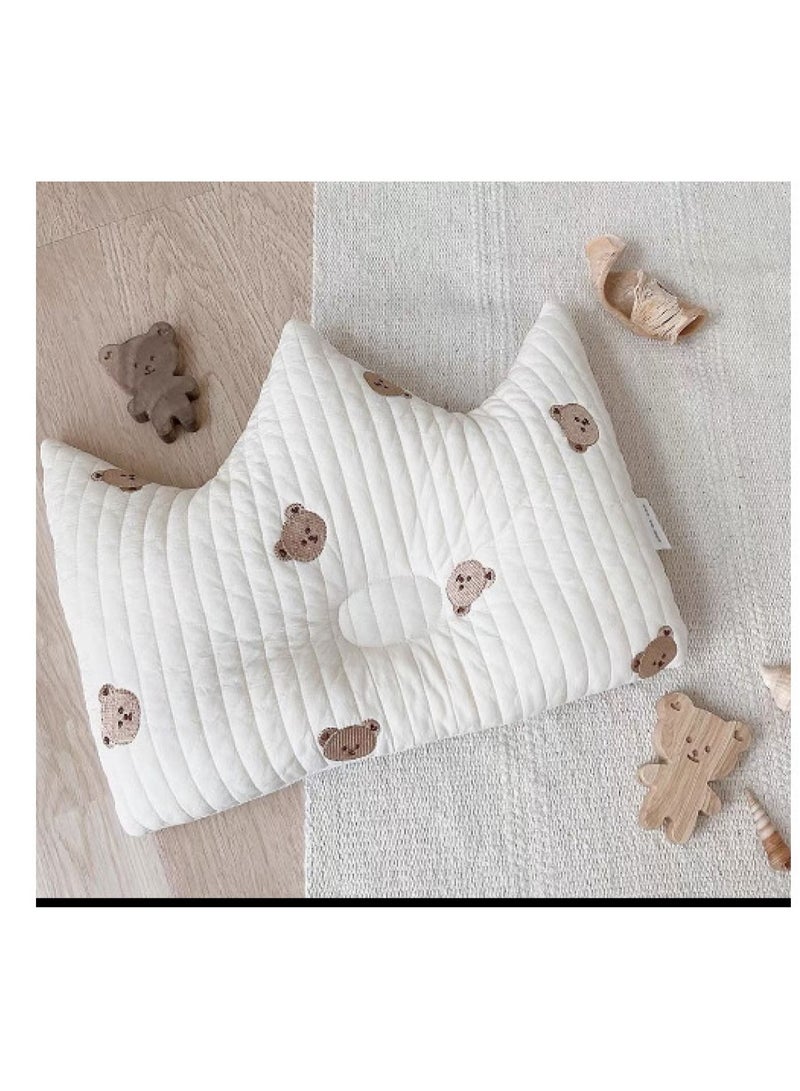 Loquat Suitable For Baby Cloud Shape Cotton Head Pillow 