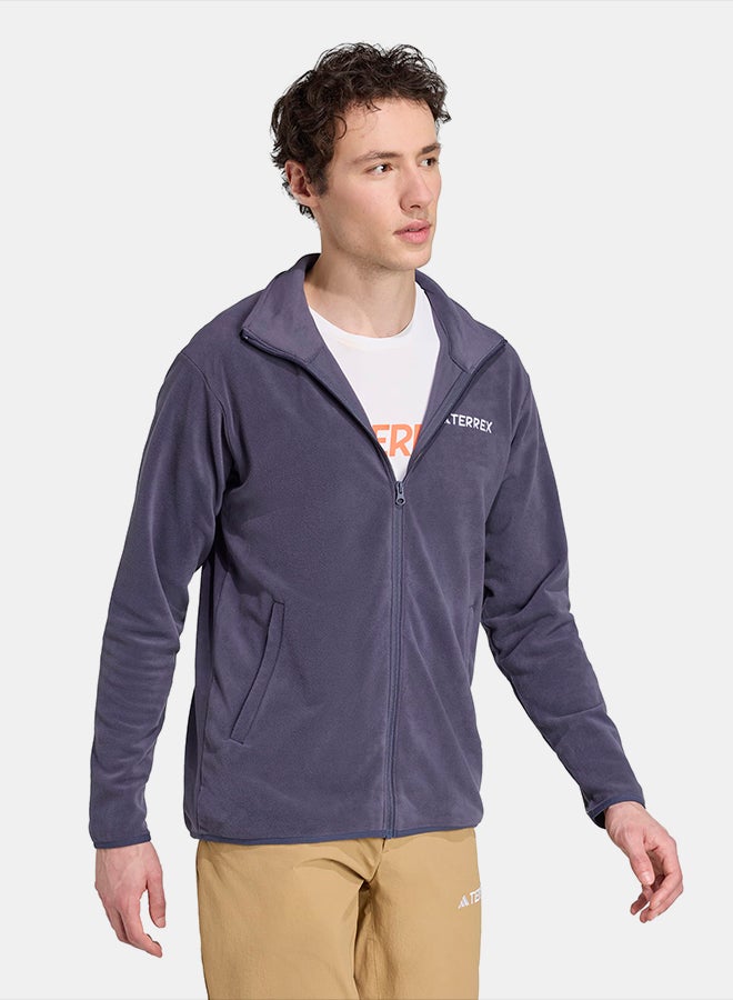 Adidas Multi Essentials Full-Zip Fleece Jacket - Image 3