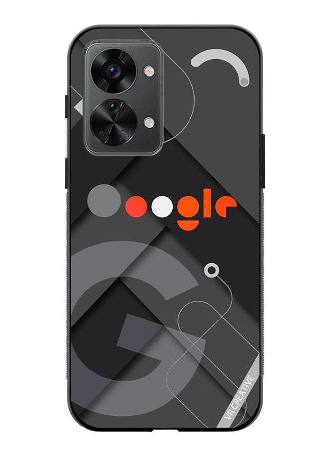 VR CREATIVE Protective Case Cover For OnePlus Nord 2T Google Design Multicolour - Image 1