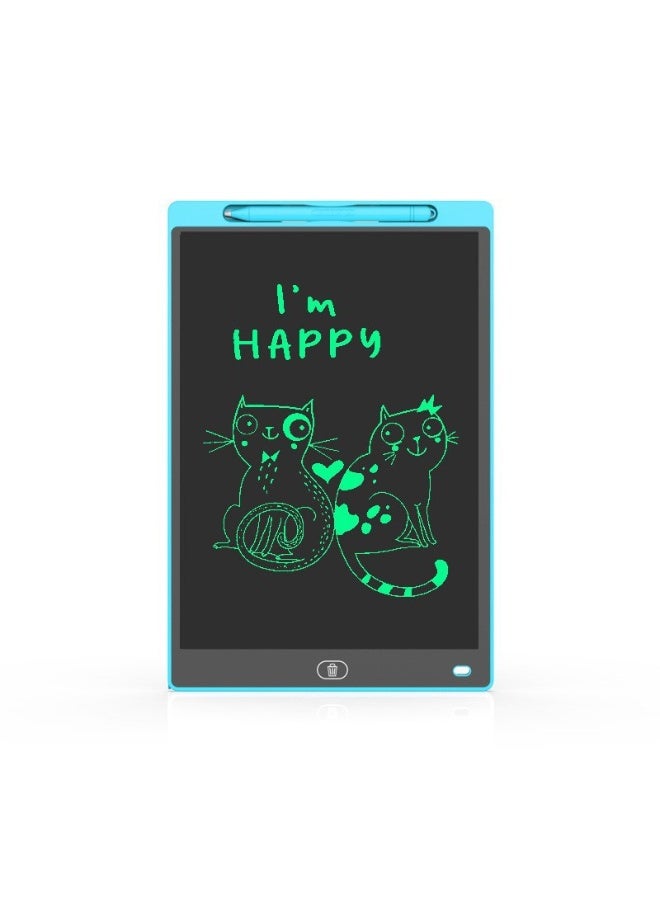 لوحة كتابة LCD مقاس 8.5 بوصة للأطفال، لوحة رسم قابلة لإعادة الاستخدام مع مسح بلمسة واحدة، لوحة كتابة ملونة، هدية تعليمية للأولاد والبنات - Image 1