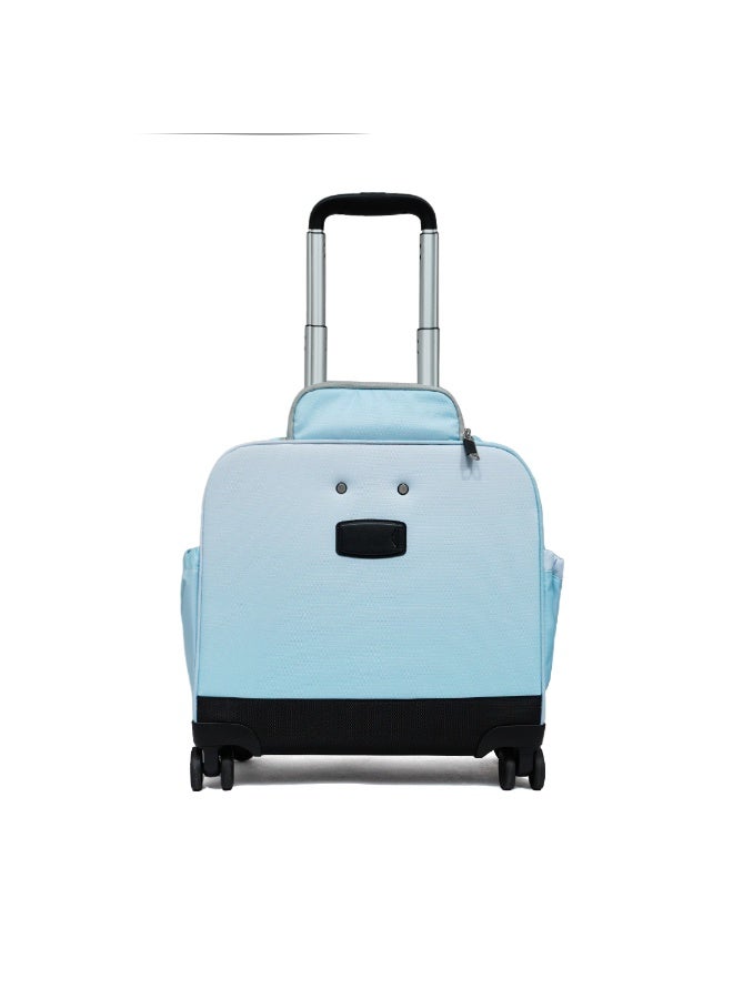 CATERPILLAR CAT SwiftRider 4 Wheel Trolley in Light Blue - Image 4