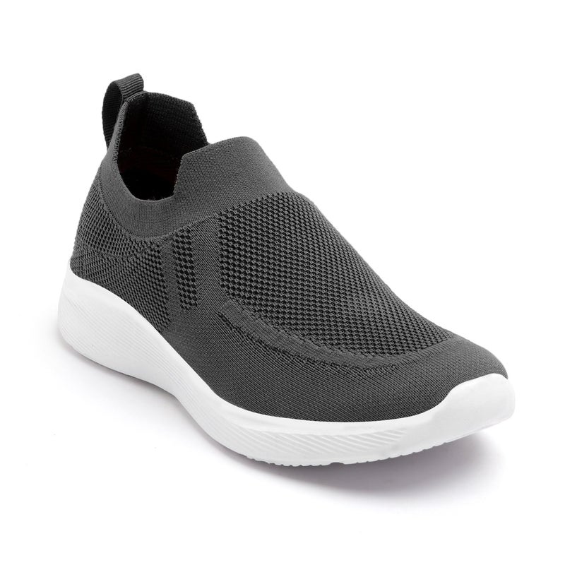 Face حذاء رياضي رمادي داكن للرجال - Image 4