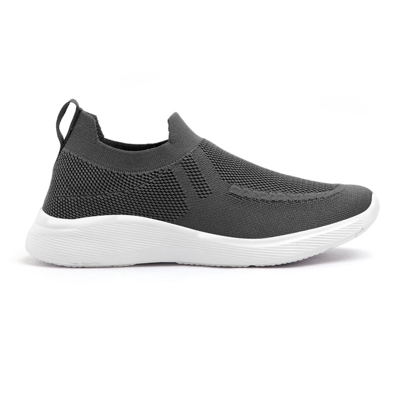 Face حذاء رياضي رمادي داكن للرجال - Image 5