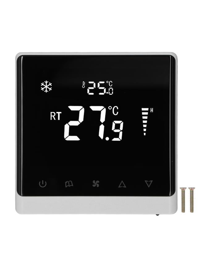 Loquat Air Conditioning Fan Thermostat Home Touchscreen Thermostat Panel Temperature Controller DC Brushless 180‑260V - Image 1