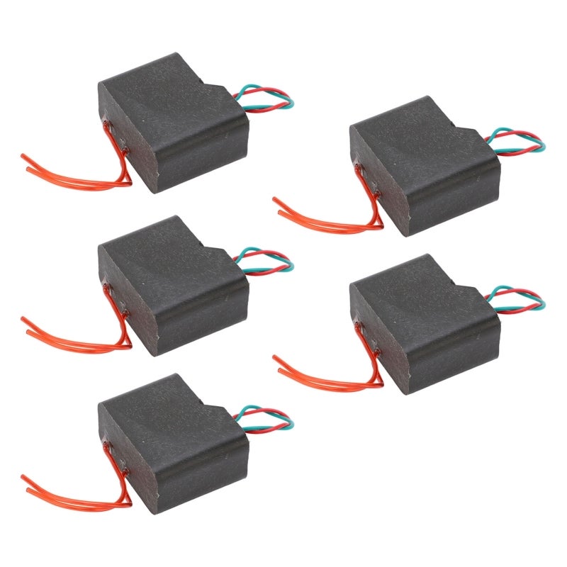High Voltage Generator 5-Pack: 3.7~6V Input, 200KV Output, Corrosion-Resistant Plastic Casing - Powerful Tesla Coil Discharge Boost Step-Up Module for DIY Student Science Experiments, Electronic Instr - Image 5