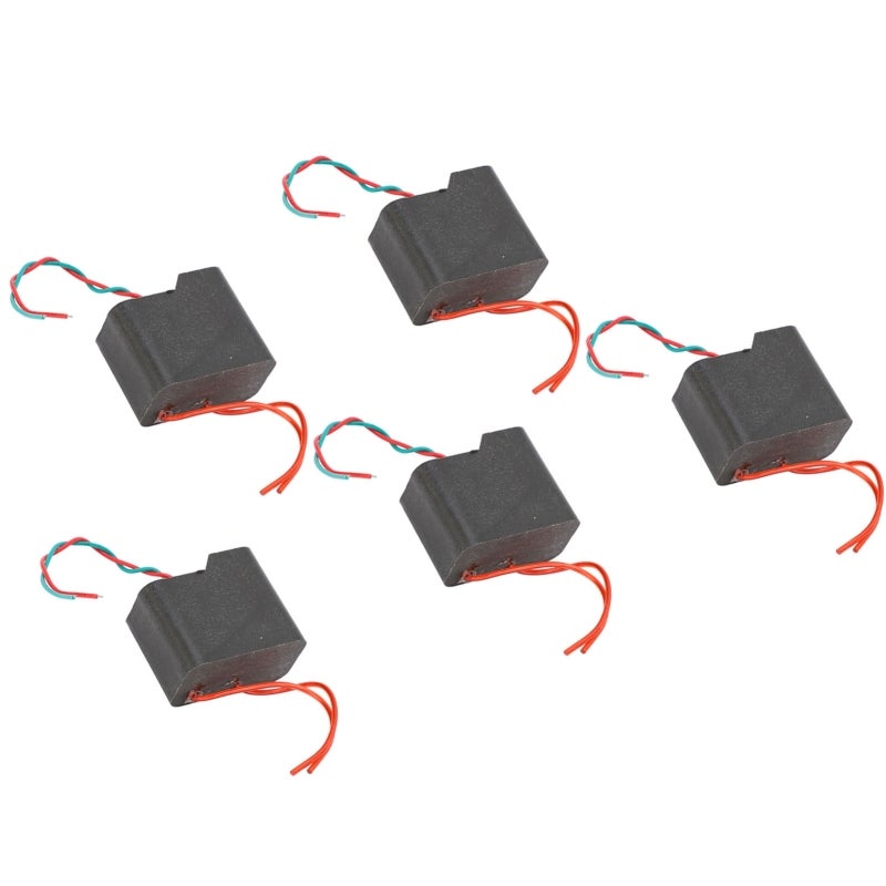 High Voltage Generator 5-Pack: 3.7~6V Input, 200KV Output, Corrosion-Resistant Plastic Casing - Powerful Tesla Coil Discharge Boost Step-Up Module for DIY Student Science Experiments, Electronic Instr - Image 2