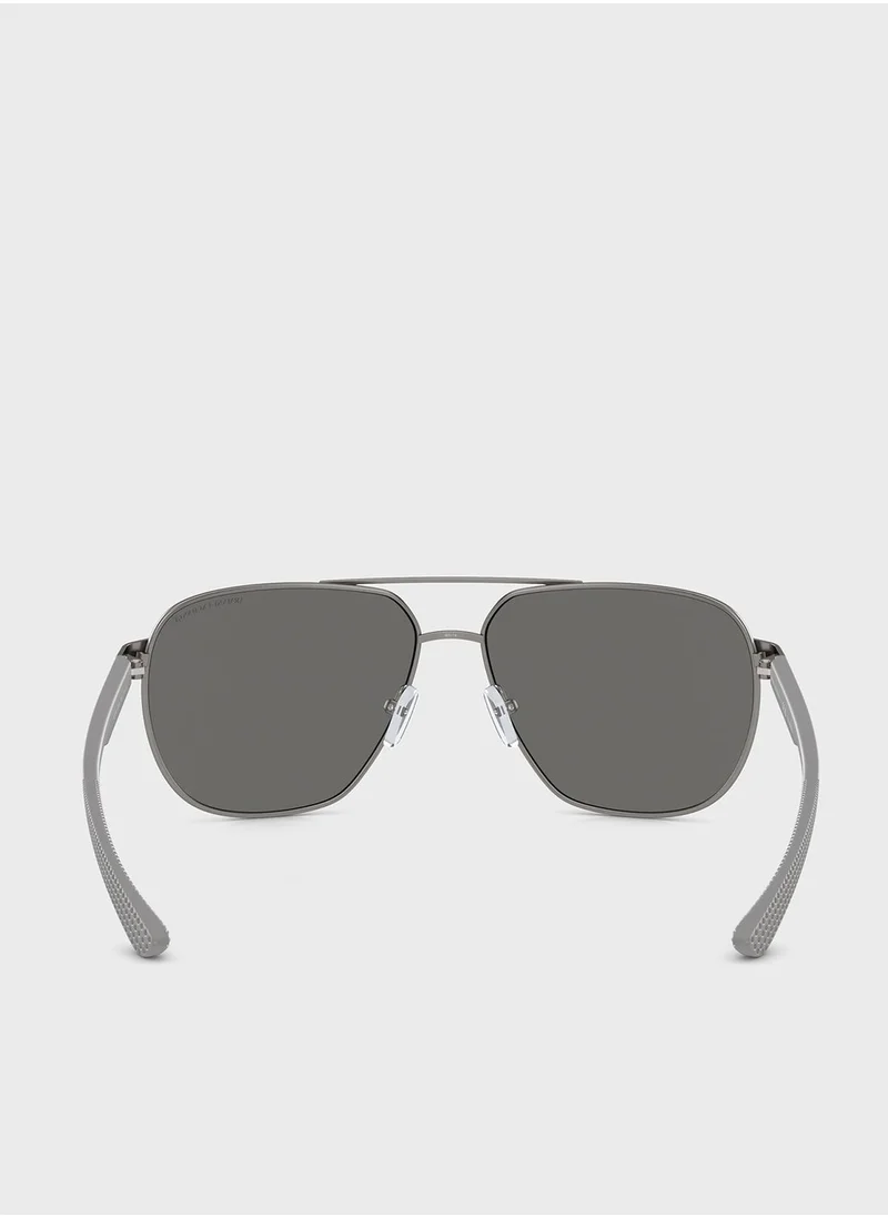 Armani Exchange 0Ax2047S Oversized Sunglasses