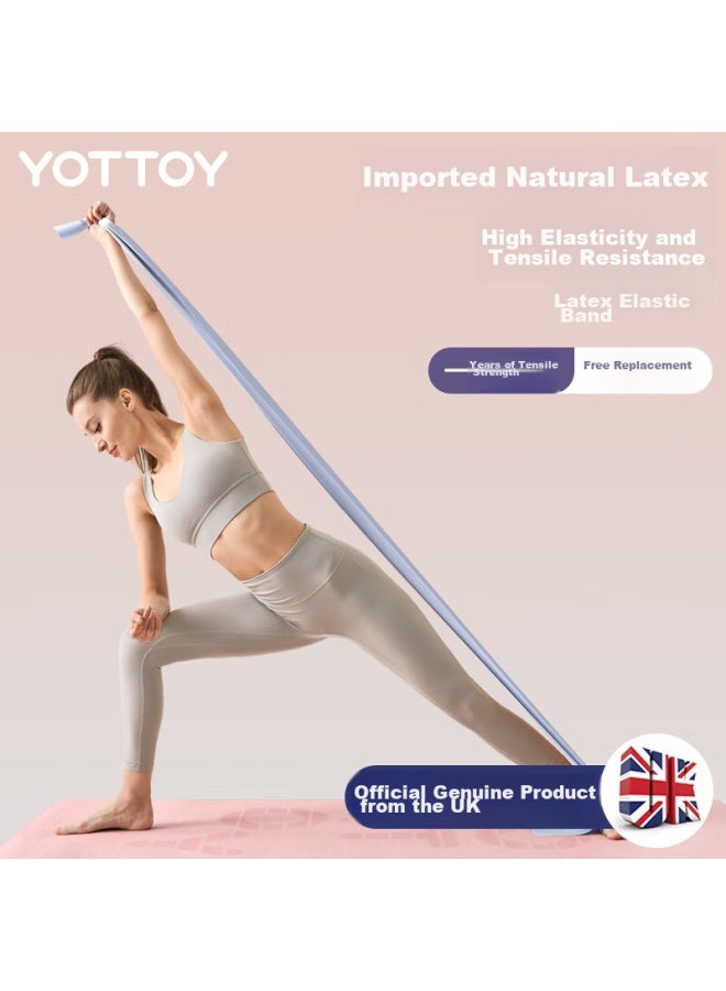 YOTTOY Yottoy Yoga Resistance Band, Shoulder Opener, Back Toner, Muscle Stretcher, Fitness Training Band For Women, Glute Lifting Resistance Band  - Image 1