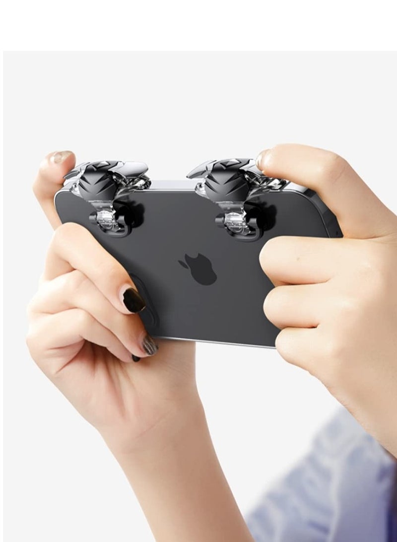 2-Piece PUBG L1R1 Shooter Trigger Gamepad Controller For Smart Phone - Wireless - Image 3