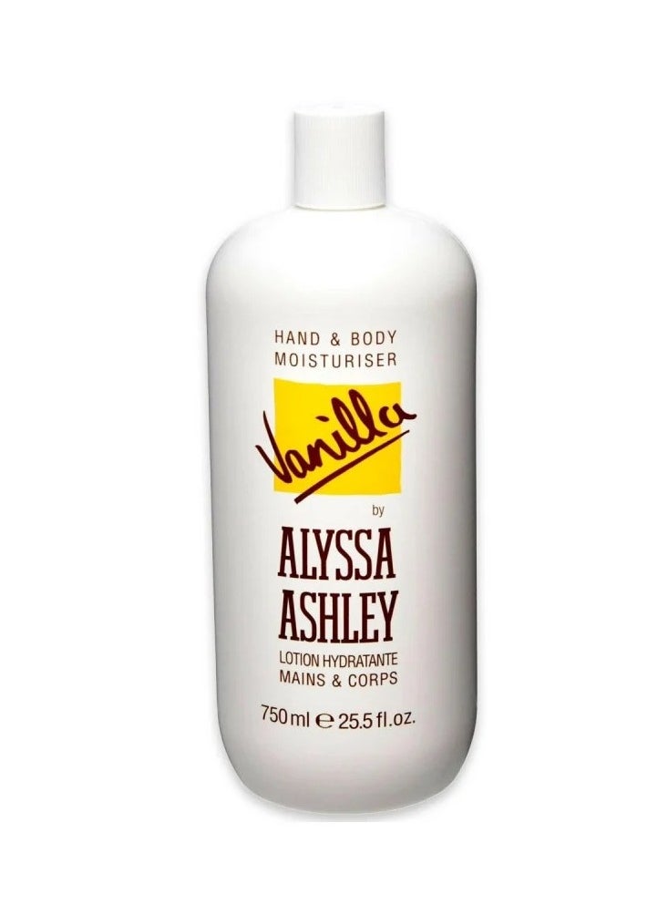 ALYSSA ASHLEY Vanilla Hand & Body Lotion 750ml  - Image 1