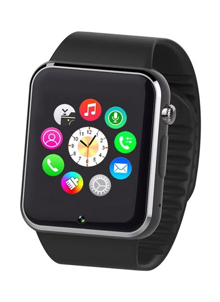 Fantime - Bluetooth Smartwatch With SIM Support Black - Image 1