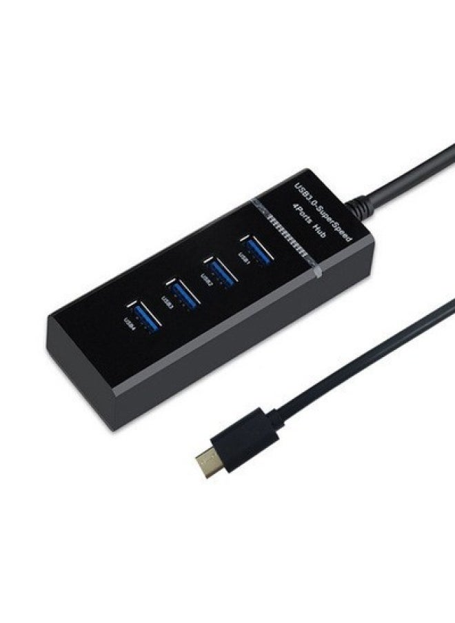 Generic Computer USB3.0 One-Four HUB Hub 3.0 Splitter Harbao 7-Port Expander Docking Station-Number Of Interfaces:Type 303-four-port Hub 30cm Cable  - Image 1