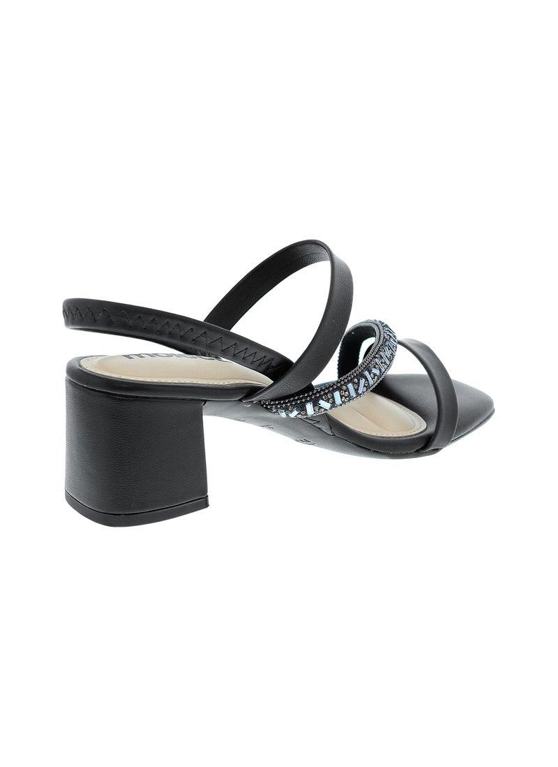 MOLECA Mid Heels Sandals for Women – Sling Back Heel Sandals for Girls with Ankle Strap - Image 3