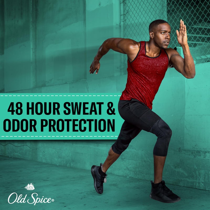 Old Spice Aluminum Free Deodorant For Men, High Endurance, 24/7 Sweat Defense & Odor Protection, 24/7 Freshness & Lasting Scent, Pure Sport Scent, 3.0 oz (Pack of 2) - Image 3