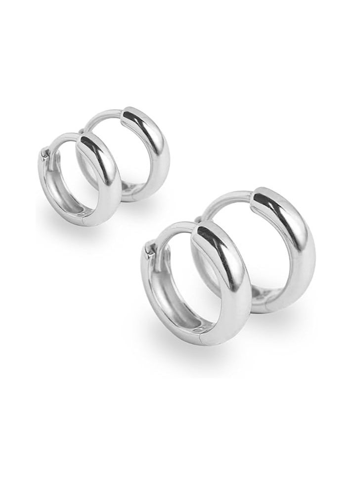 Fayrouz Jewellery - Fayrouz Jewelry Hoop Earrings for Women, Lightweight 18K Gold Plated Earrings for Kids by Fayrouz Jewelry - Image 1
