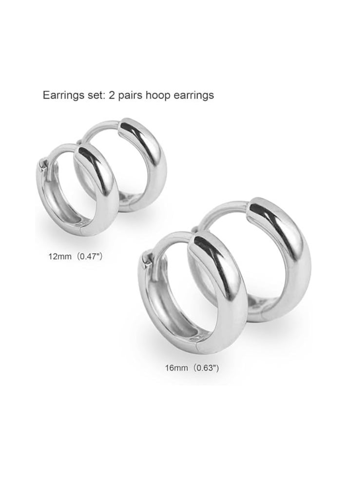 Fayrouz Jewellery - Fayrouz Jewelry Hoop Earrings for Women, Lightweight 18K Gold Plated Earrings for Kids by Fayrouz Jewelry - Image 1
