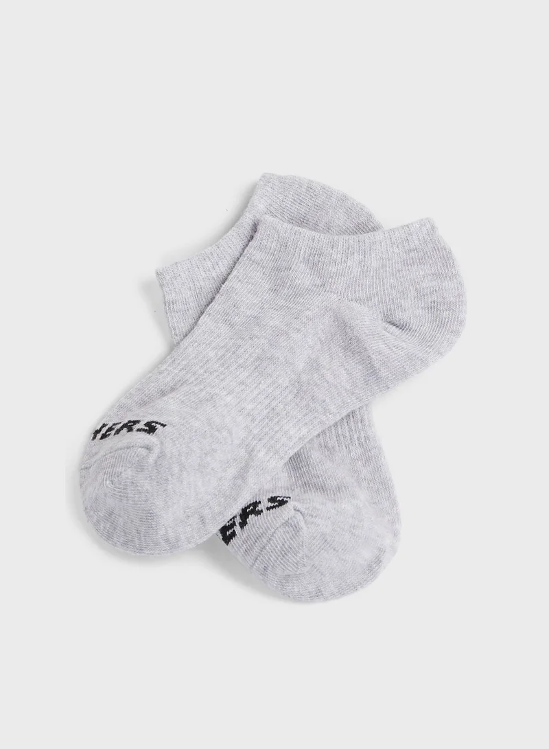 SKECHERS 3 Pack No Show Socks