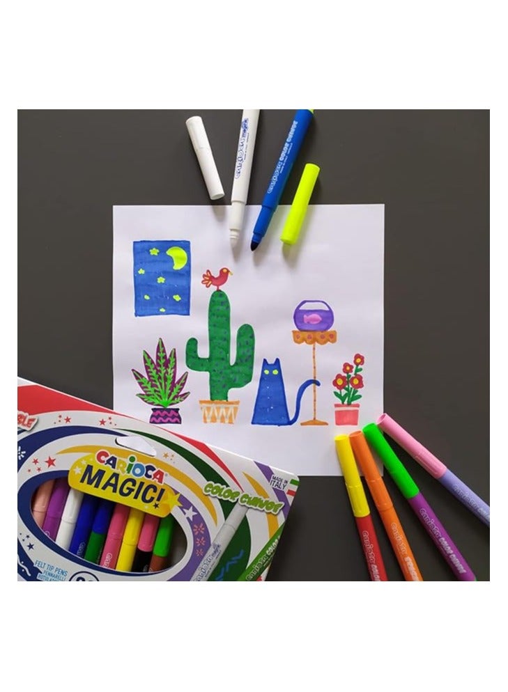 Carioca-High Quality Magic Ink Pen Set Of 10 Pcs - Image 2