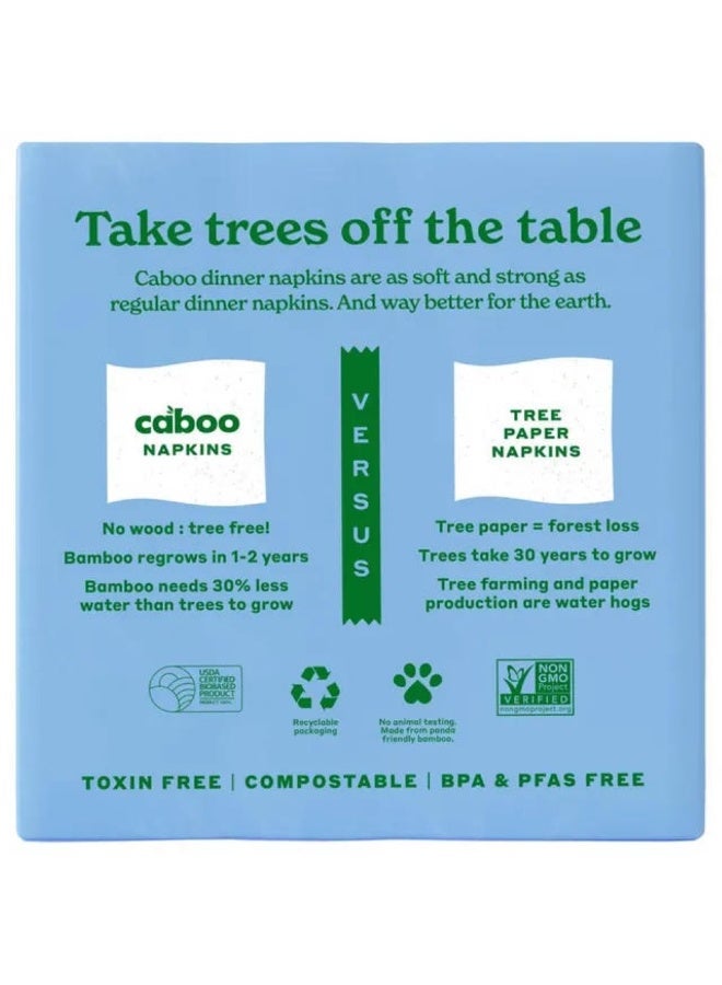 كابو مناديل ورقية من الخيزران خالية من الأشجار، 250 قطعة - Image 2