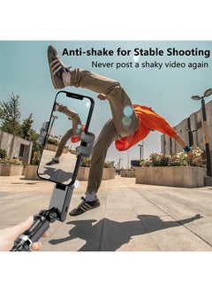 LENND Gimbal Stabilizer for Smartphone with Extendable Selfie Stick and Tripod, 3 Axis Selfie Stick Tripod with Face Tracking, 360° Rotation, 4 in 1 Portable Phone Tripod, Auto Balance for iPhone/Android  - Image 2