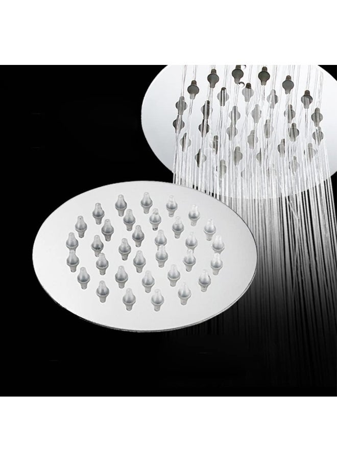 Rubik Shower Head High Pressure, Stainless Steel High Flow Rainfall Water Saving Handheld Showerhead  - Image 3