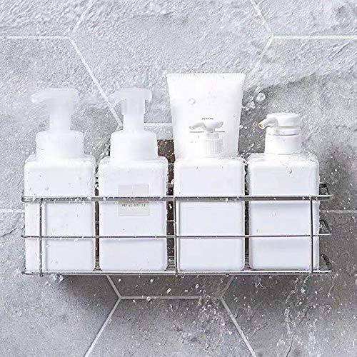 XELYTON Wall Mounted Bathroom Shelf Steel Multi Purpose Bathroom Shelves Kitchen Wall Storage Rack Bathroom Cosmetic Storage Organizer Rack - Image 4