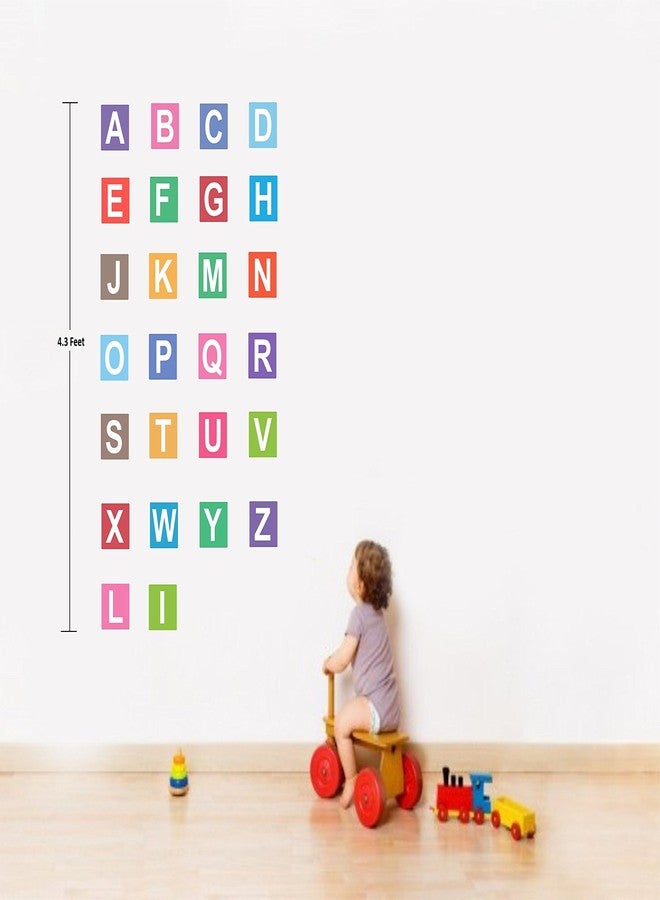Asmi Collections Alphabets Wall Stickers for Kids Room - Image 2