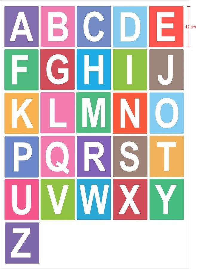 Asmi Collections Alphabets Wall Stickers for Kids Room - Image 3
