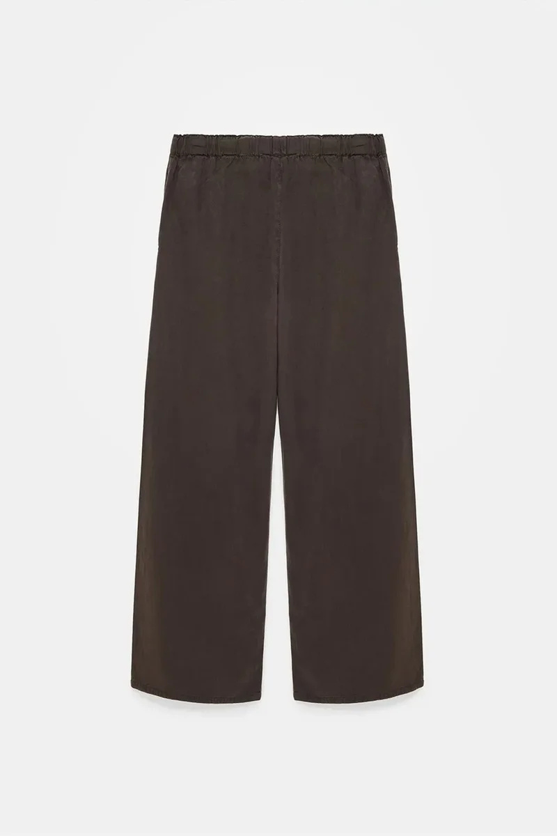 Dilvin Charcoal Grey DILVIN Mid-Waist Wide-Leg Denim Jeans for Women | Best Price UAE
