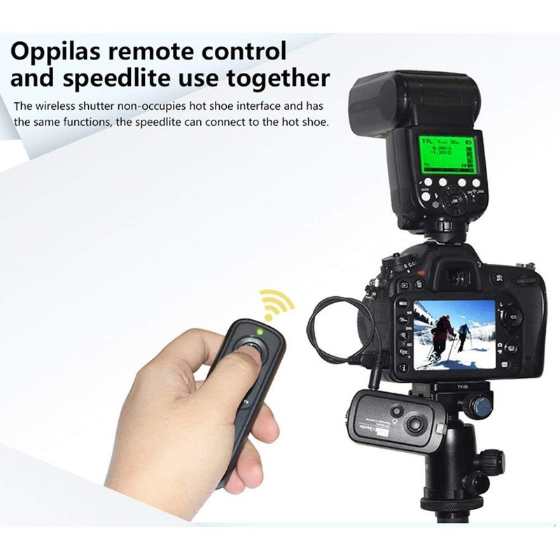 Pixel 2.4G Wireless Remote Control DC2 Remote Shutter Release Compatible with Nikon MC-DC2 Z7 Z7II Z6 Z6II Z5 D5600 D3300 D5000 D5100 D5200 D5300 D90 D7000 D7100 D7200 D7500 D780 D610 D750 P7700 P7800 - Image 3