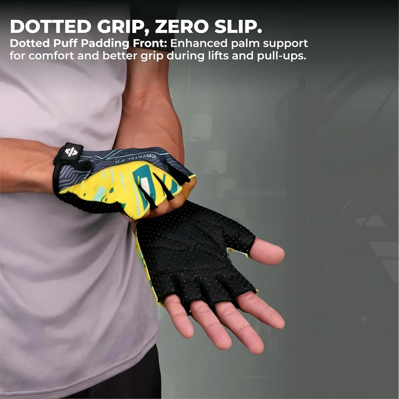 Nivia  Nivia Crystal 2.0 Sports Gloves  | Best Price UAE