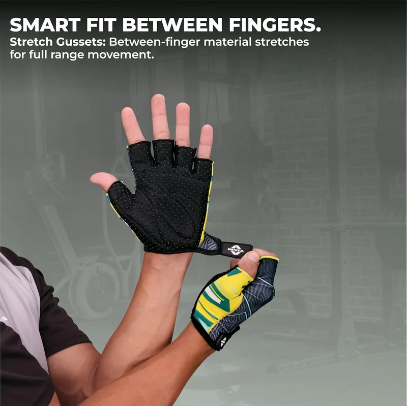 Nivia  Nivia Crystal 2.0 Sports Gloves  | Best Price UAE