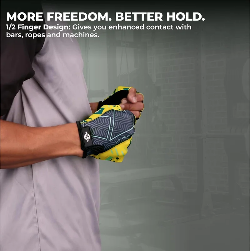 Nivia  Nivia Crystal 2.0 Sports Gloves  | Best Price UAE
