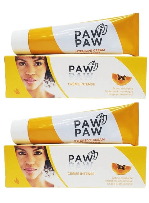 Two Pieces Of Intense Cream With Papaya And Vitamin E 50x2 ml