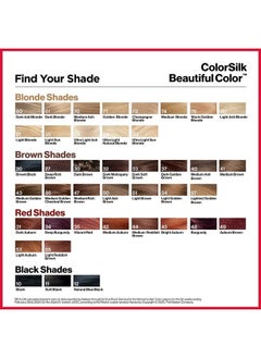 Revlon Revlon Permanent Hair Color, Permanent Hair Dye, Colorsilk with 100% Gray Coverage, Ammonia-Free, Keratin and Amino Acids, 70 Medium Ash Blonde, 4.4 Oz (Pack of 1)  - Image 4