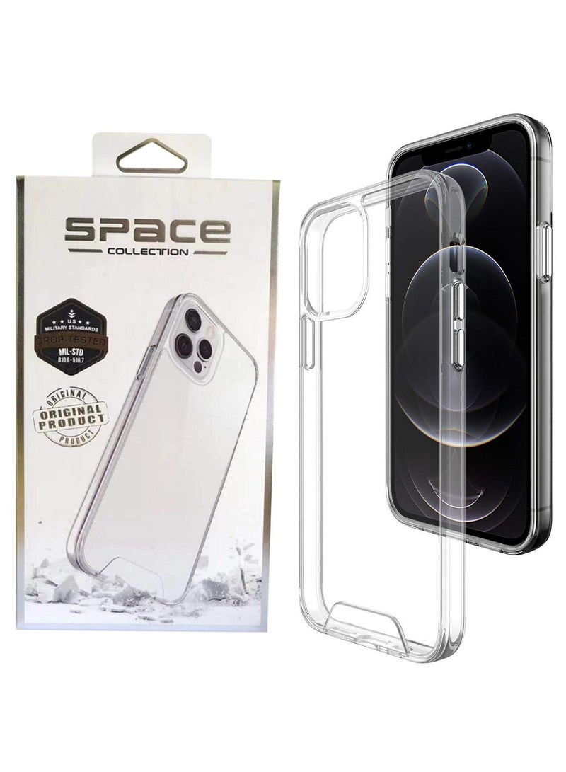 سبيس حافظة ايفون  15 بلس شفاف, مقاوم للخدش والاصفرار، حماية من السقوط - Image 2