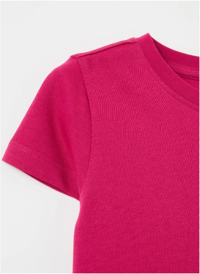 Ovs Organic cotton T-shirt with round neck