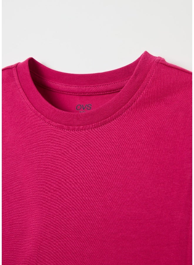 Ovs Organic cotton T-shirt with round neck - Image 3