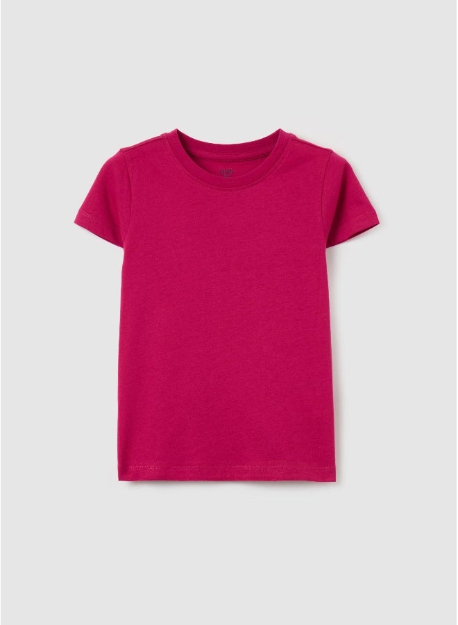 Ovs Organic cotton T-shirt with round neck - Image 1