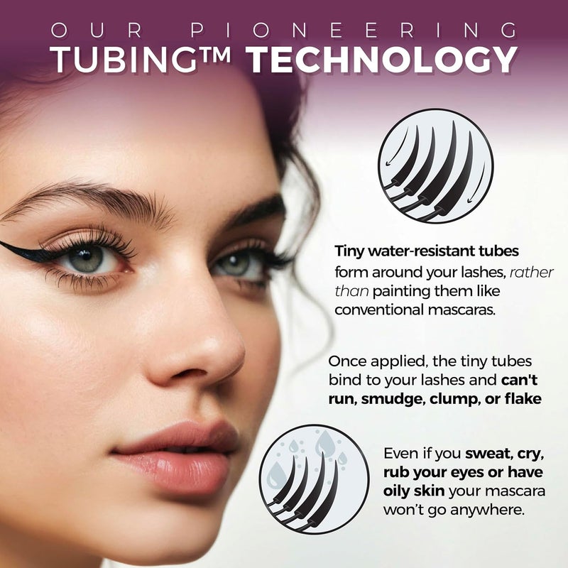 blinc Original Tubing Mascara in Dark Brown - Lengthening and Volumizing Formula - Image 5