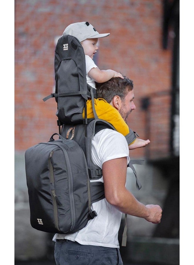 MINIMEIS G4 Backpack, Dark Grey - 28L - Compatible G4 Child Shoulder Carrier - Image 4