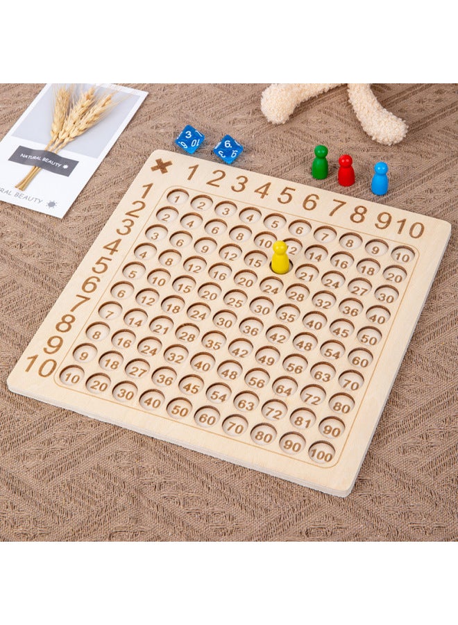 Multiplication Table Children's Education Intelligence Enhancing Song Primary School Students Board Bestseller-Color:HXBR Addition Exercise Board [100 Cards]]  - Image 4