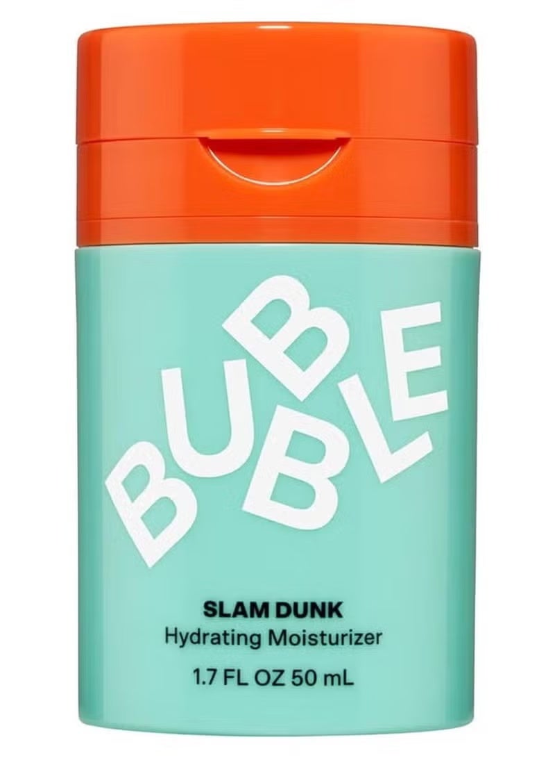 Bubble Skincare Slam Dunk Face Moisturizer - Hydrating Face Cream for Dry Skin Made with Vitamin E + Aloe Vera Juice for a Glowing Complexion - Skin Care with Blue Light Protection (50ml) - Image 1