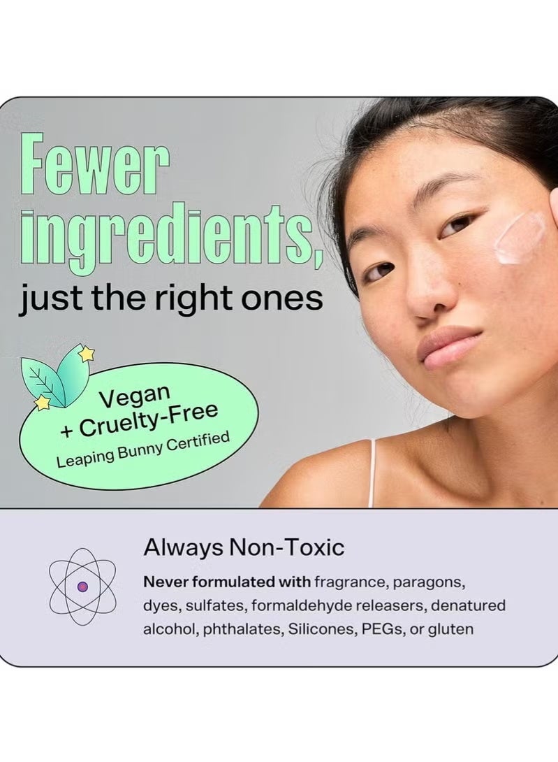 Bubble Skincare Slam Dunk Face Moisturizer - Hydrating Face Cream for Dry Skin Made with Vitamin E + Aloe Vera Juice for a Glowing Complexion - Skin Care with Blue Light Protection (50ml) - Image 5