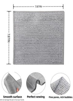 Generic Multipurpose Wire Cleaning Cloths, 4 Pack Multipurpose Dishwashing Rags Non-Scratch Wire Dish Cloths Dishcloth Scrubs Cleans for Dishes, Sinks, Counters, Stove Tops  - Image 2